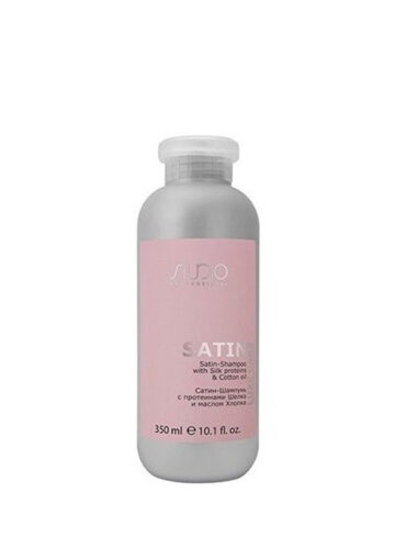 Сатин-шампунь с протеинами шелка и маслом хлопка Kapous Studio