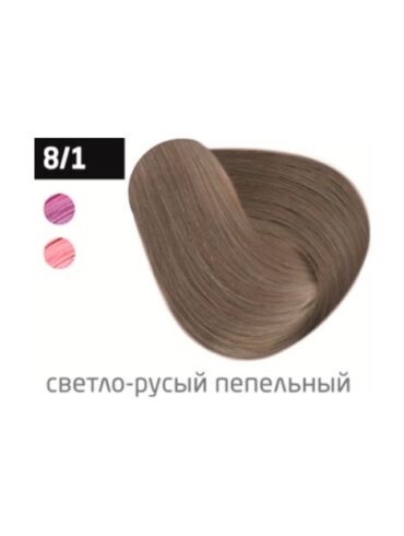 Перманентный краситель 8/1 OLLIN COLOR 60мл