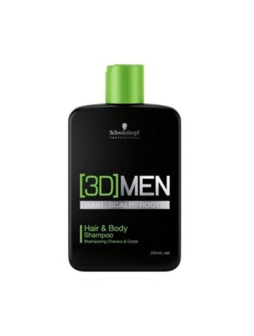 Шампунь для волос и тела 3D Men Schwarzkopf 250мл