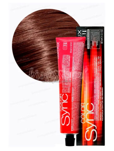 Matrix Color Sync 5MV Светлый шатен мокка перламутровый 90 мл.