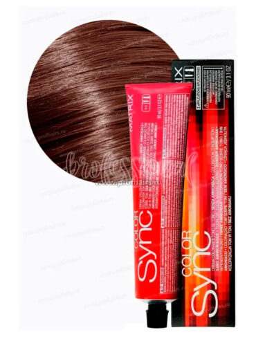 Matrix Color Sync 7VM Блондин перламутровый мокка 90 мл.