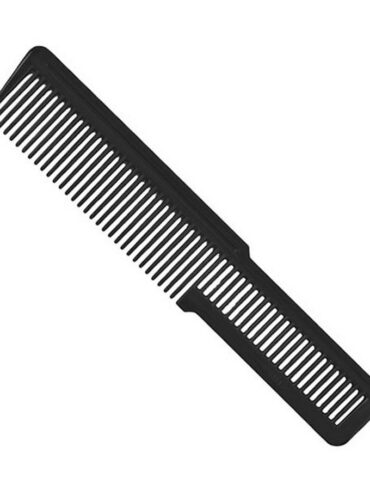 Расческа для мужских стрижек черная