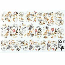 Klio термопленка NAIL WRAPS №36