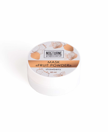 Маска для рук NOGTURNE  “Фруктовая пудра” клубника 50 мл