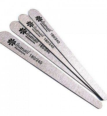 Пилка LisaNail тонкая на деревянной основе "капля" 180/240