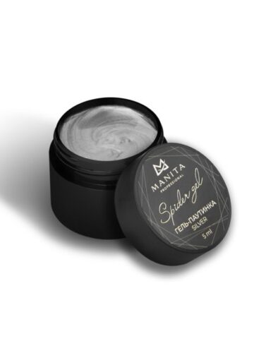 Гель-паутинка MANITA PROFESSIONAL "SPIDER GEL" SILVER с липким слоем (5 мл)
