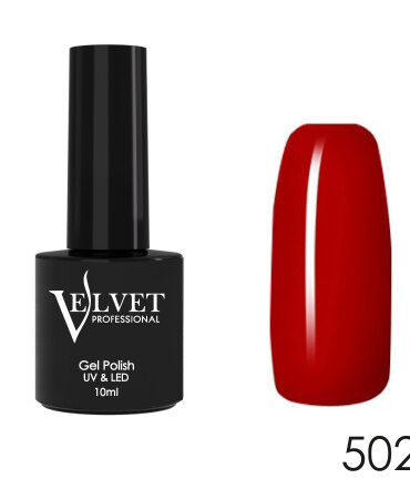 Velvetime, Гель-лак 502 Красный бархат (10g)