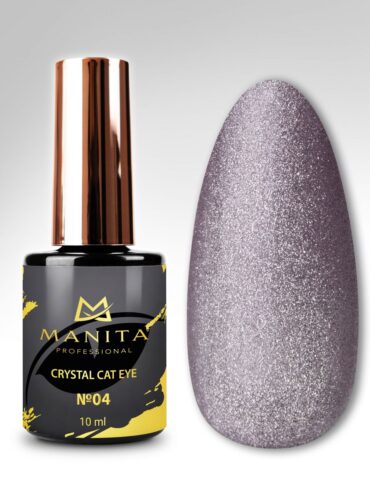 MANITA PROFESSIONAL Гель лак "CRYSTAL CAT EYE" с эффектом кошачьего глаза №04 (10 мл)