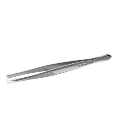 STALEKS TC-10/1 Пинцет для бровей CLASSIC 10 TYPE 1 (широкие прямые кромки)