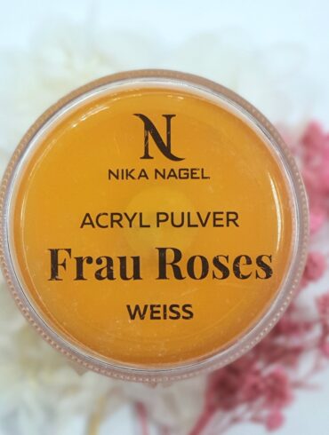 Nika Nagel Frau Roses акриловая пудра белая 30 г