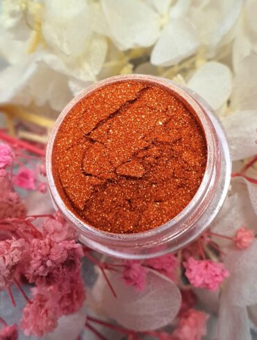 32647 Втирка неон.жемч.оранжевая